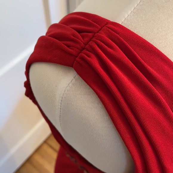 David Meister Red Dress - Picture 7 of 9